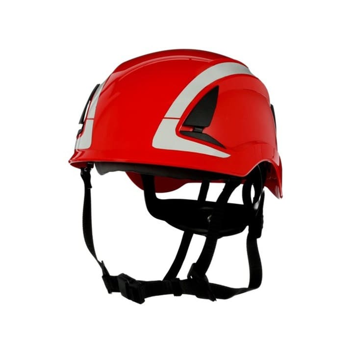3M™ SecureFit™ X5005VX工程安全帽,紅色
