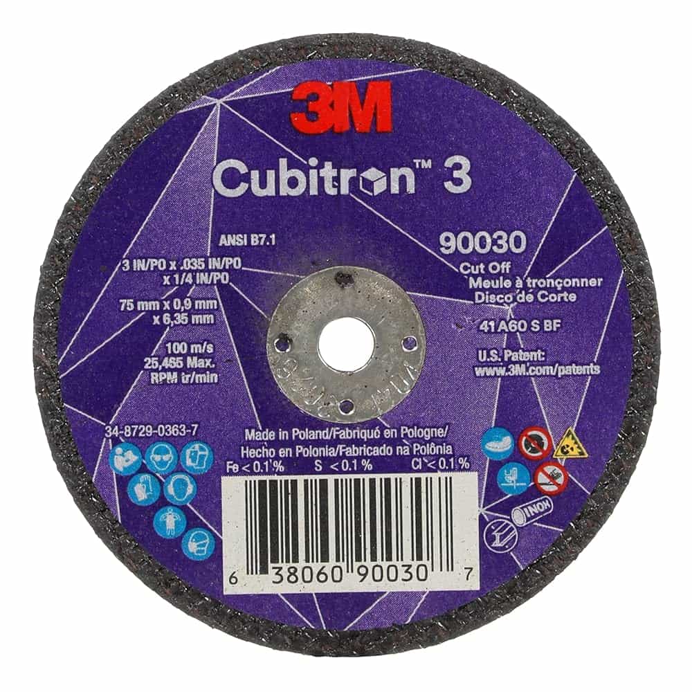 3M™ Cubitron™ 3 切割片, 90030